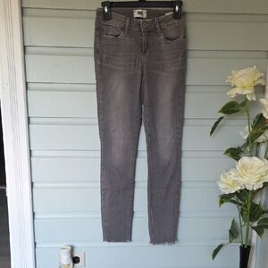 PAIGE Women's Skinny Jeans in Gray